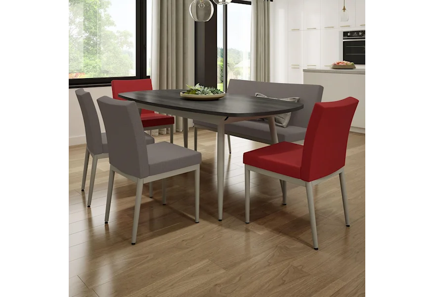 Urban Richview Extendable Table Set by Amisco at Esprit Decor Home Furnishings